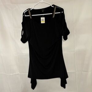 New with tags, womens size medium Cupio brand blouse, #I800